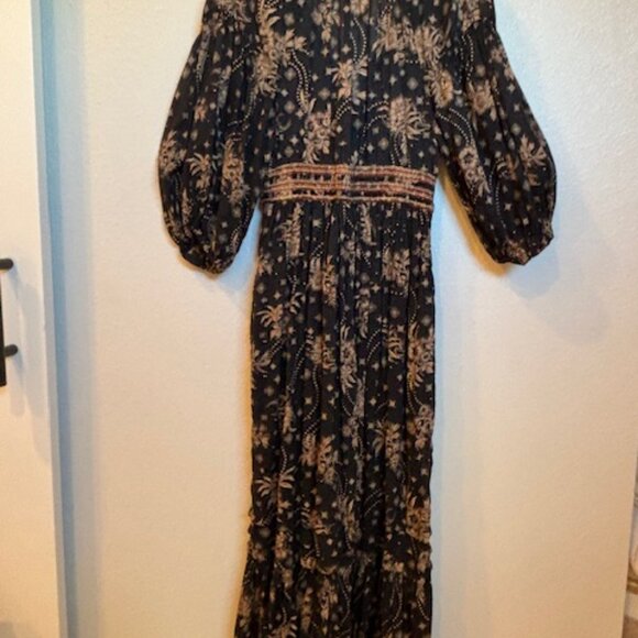 Free People Golden Hour Maxi Dress, size S - Picture 2 of 2